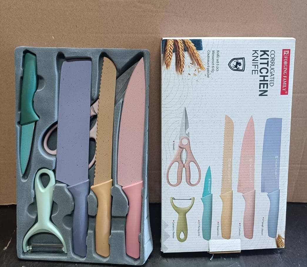 Colourful set of Knives